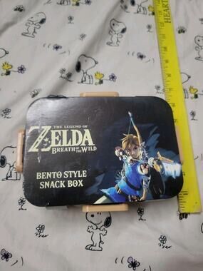 Legend of Zelda Breath of the Wild Limited Edition Plastic Bento Style Snack Box